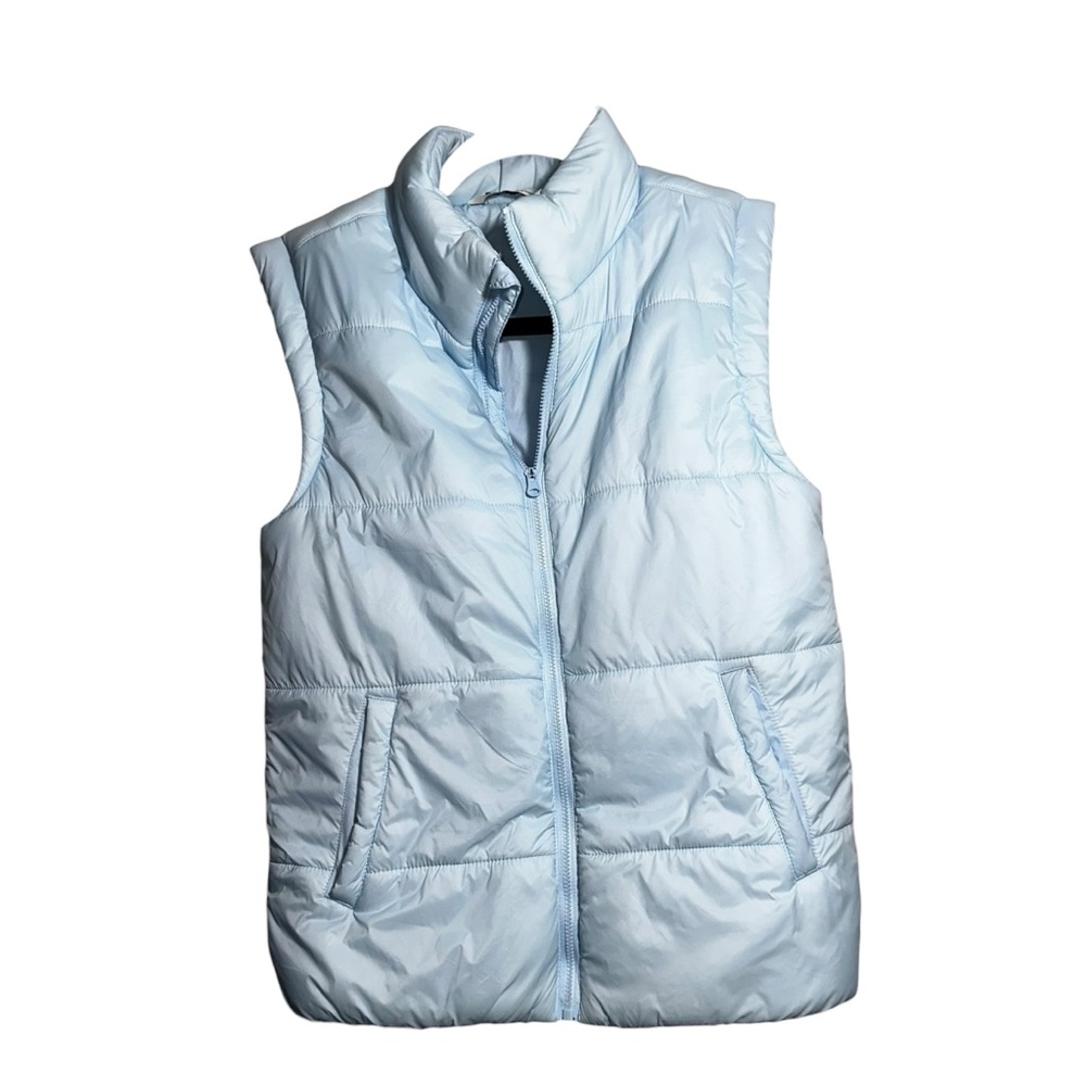DSG DICK’S SPORTING GOODS Baby Blue‎ Puffer Vest Medium Outdoors Casual Layers